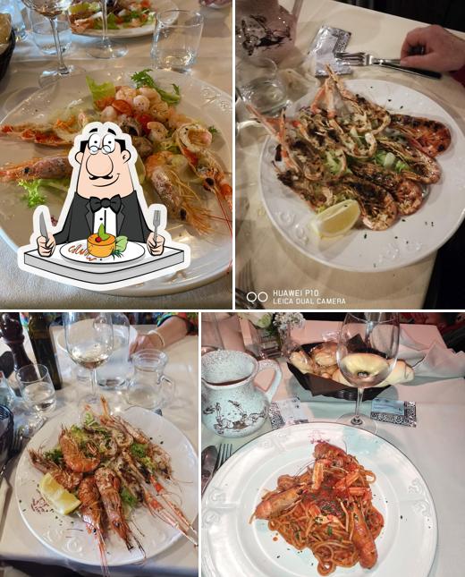 Scampi al Osteria alla Busa