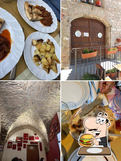 Prenditi un hamburger a Osteria da Santu Mangione