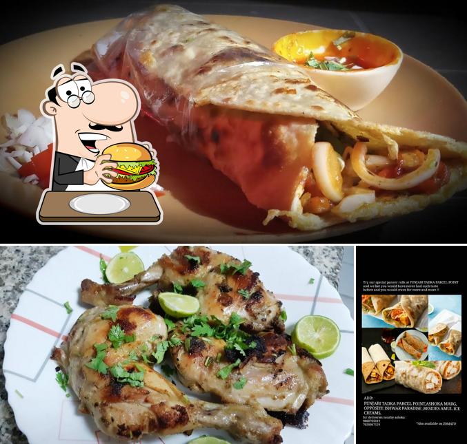 Order a burger at Punjabi Tadka Parcel Point