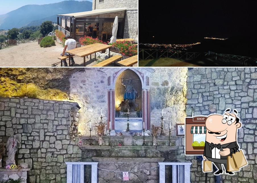 Goditi la vista dagli esterni di Rifugio Pornito