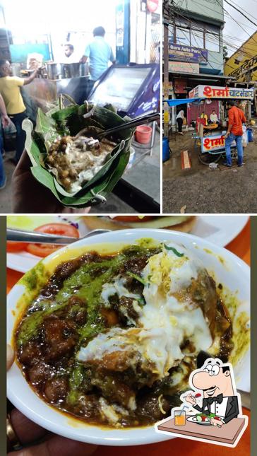 Food at Sharma Chat Corner