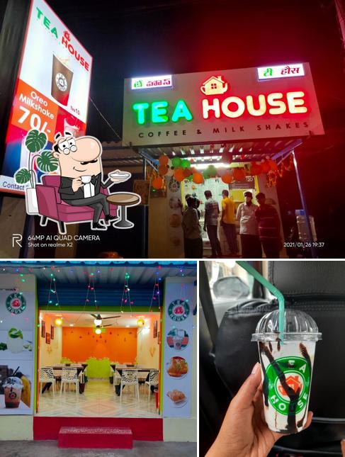 Check out how TEA HOUSE BAPATLA looks inside