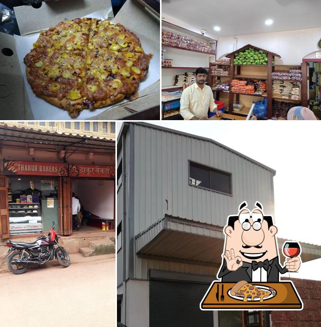 Try out pizza at Thakur Bakery