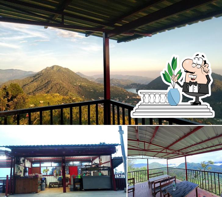 Upreti lake view restaurant.