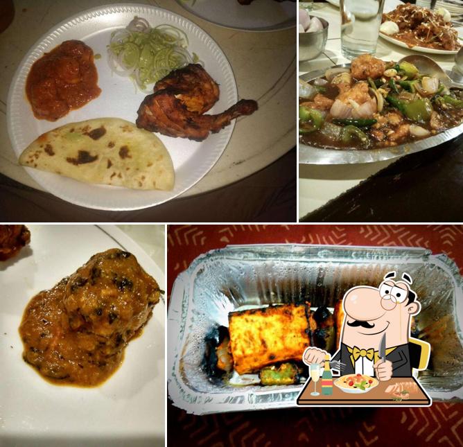 Food at Roti Restaurant