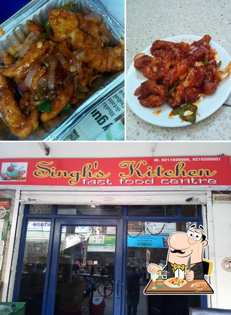 The restaurant's food and exterior