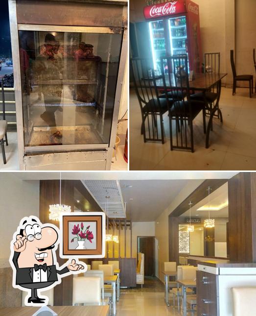 The interior of The Meridien Restaurant
