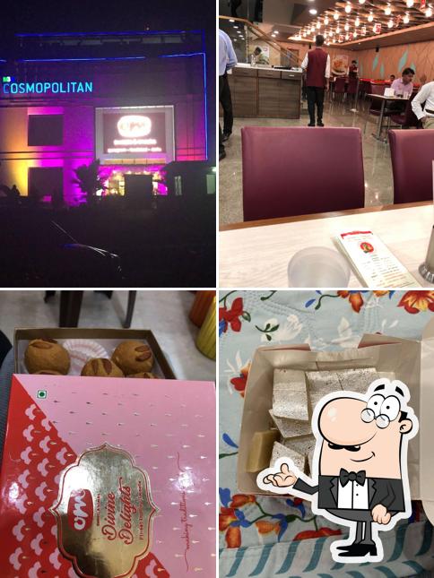 The interior of Om Sweets The interior of Om Sweets