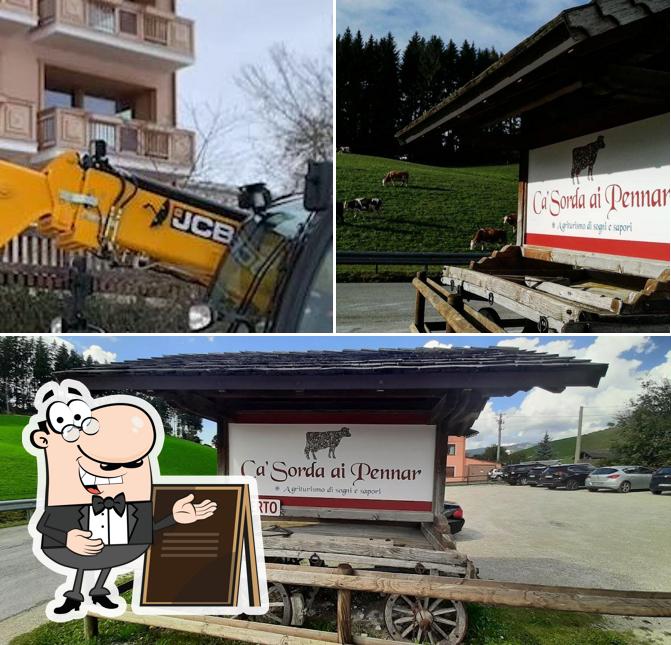 Gli esterni di Agriturismo Ca' Sorda ai Pennar