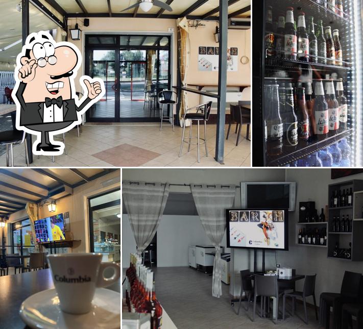 Gli interni di BAR H