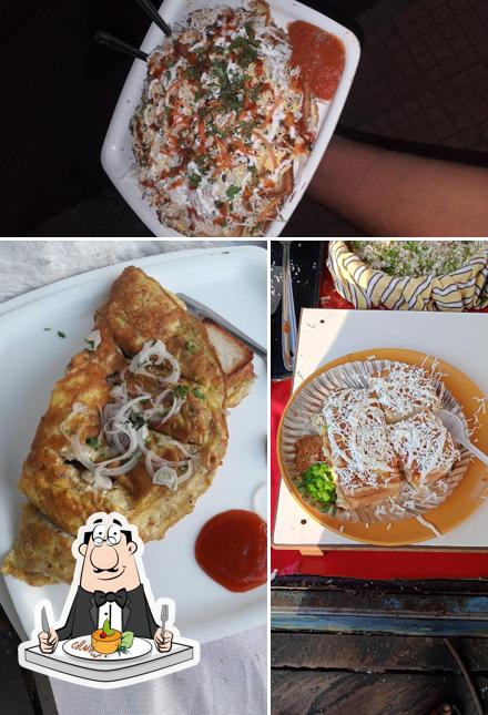 Meals at Chacha egg corner - Aslam khan