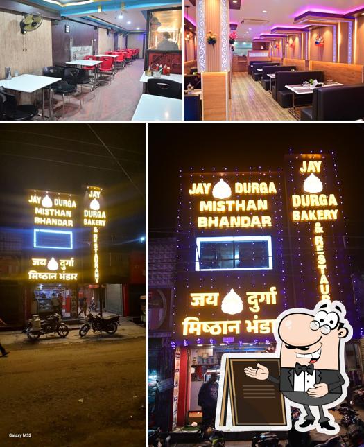 This is the image showing exterior and interior at Jai Durga Sweet Shop & Restaurant