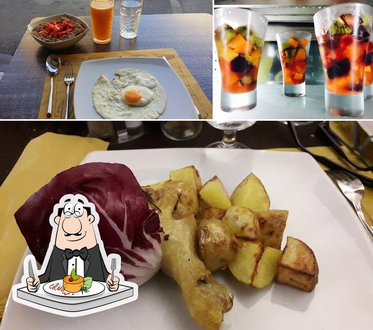 Questa è la immagine che raffigura la cibo e birra di One Time