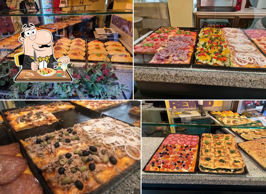 Platti al Pizzeria al taglio "Rewind"