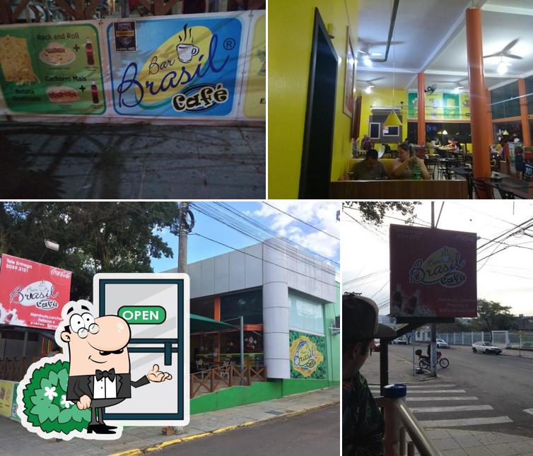 O exterior do Bar Brasil Cafe Sapiranga