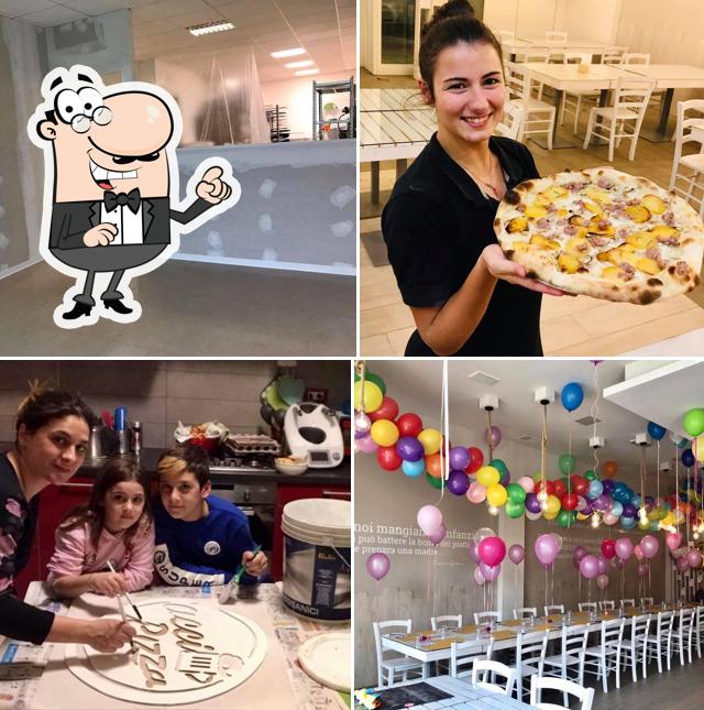 Gli interni di Accipizza Casinina