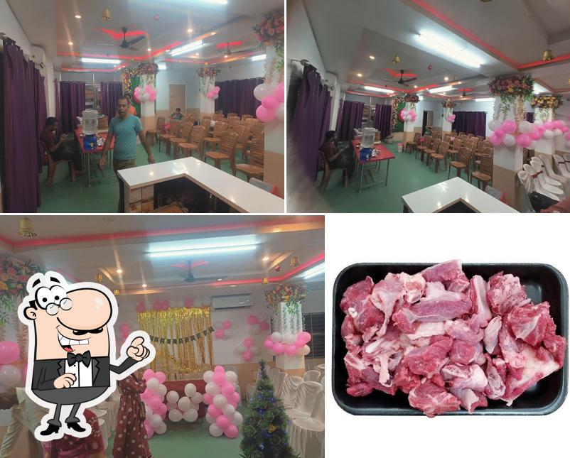 The photo of interior and food at Bangaliana Rannaghar