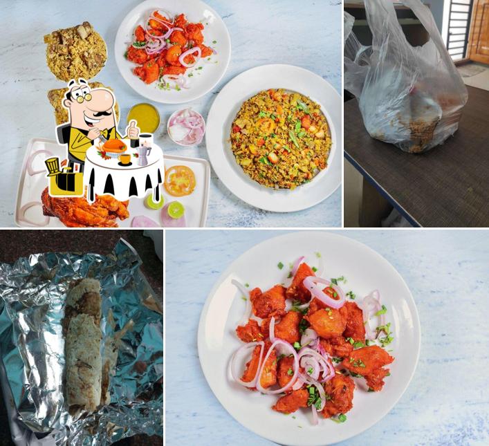 Food at Madina Restaurant