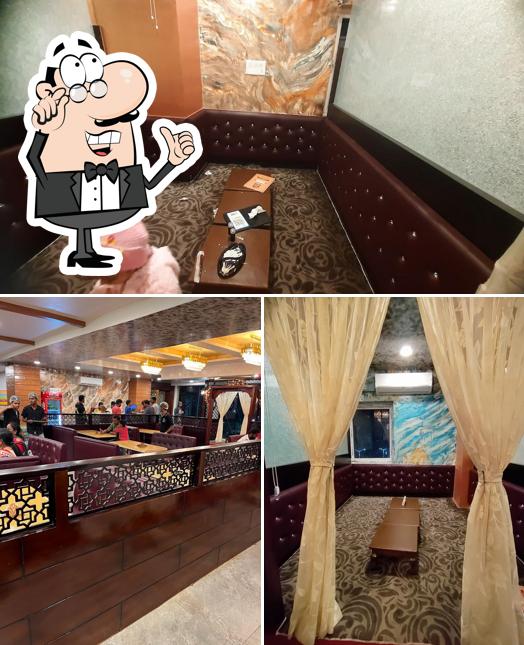 The interior of New Indo Arabian Mandi House