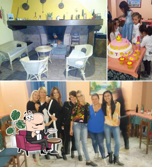 La immagine della interni e torta di Pizzeria Bar Le Rose