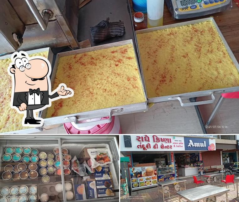 The interior of Radhe Krishna Tandoori Tea Centre