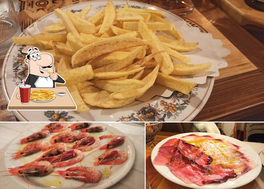 Patatine fritte al Ristorante Il Cortile dal 1929