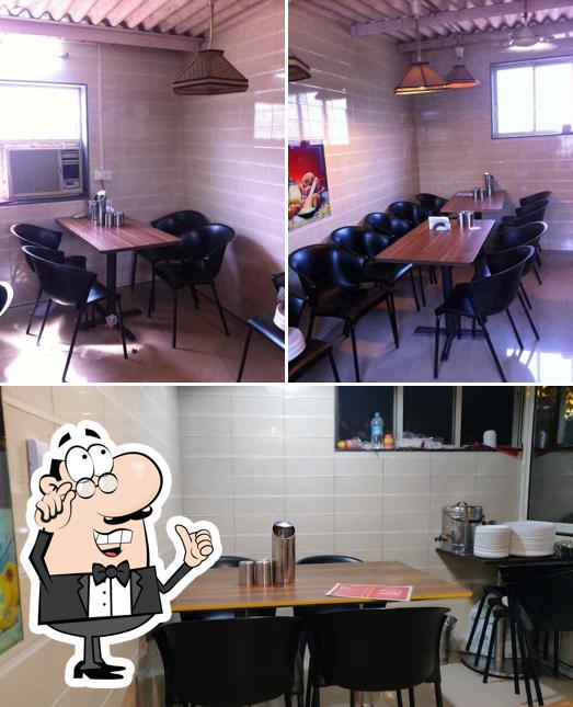 The interior of Sonu Da Dhaba