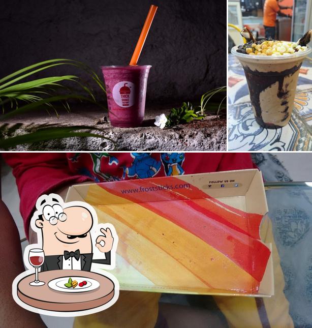 Food at The Thick Shake Factory