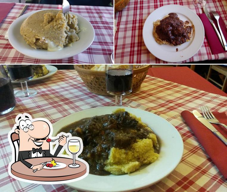 Cibo al Rifugio Cacciatori