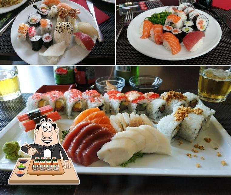 Prenditi le varie opzioni di sushi
