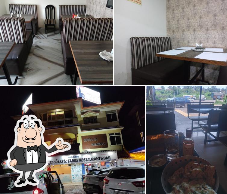The photo of Supraja Classic Multicuisine Family Restaurant and Bar’s interior and exterior