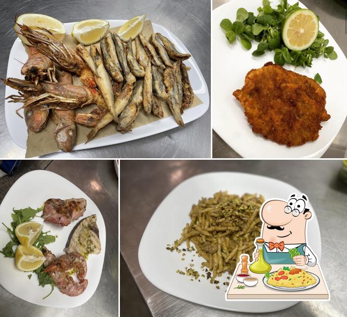 Platti al Trattoria La Dama
