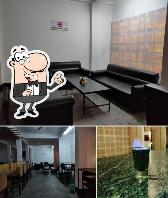 This is the photo depicting interior and beverage at Unyieman Bar