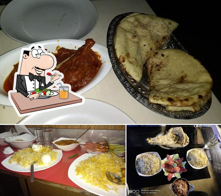 Food at The Park Restaurant
