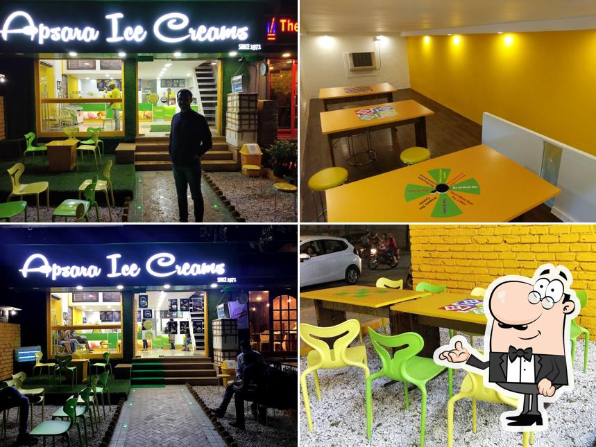 Check out how Apsara Ice Creams looks inside