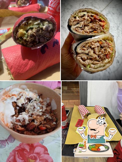 Panino con maiale stirato al Crazy Kebab