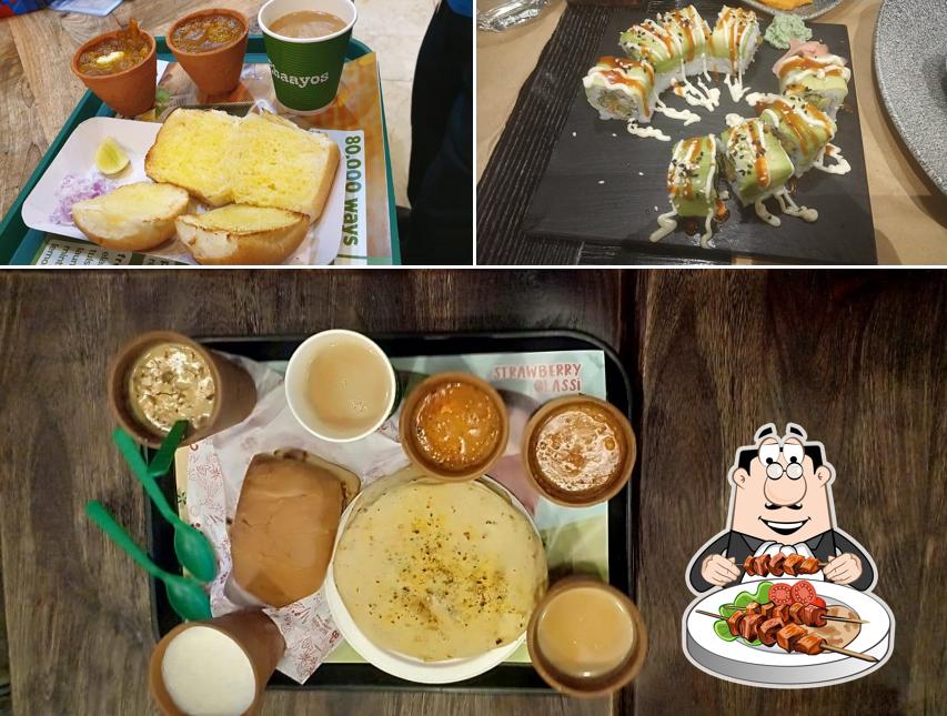 Food at Chaayos Cafe at M Block