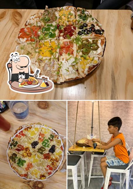 Get pizza at The Recess Time