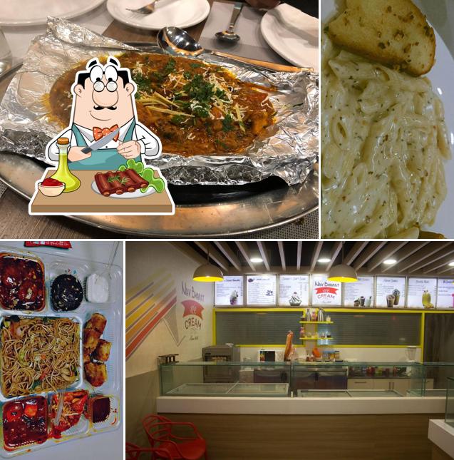 Baby back ribs at Nav Bharat Restaurant & Ice Creamery