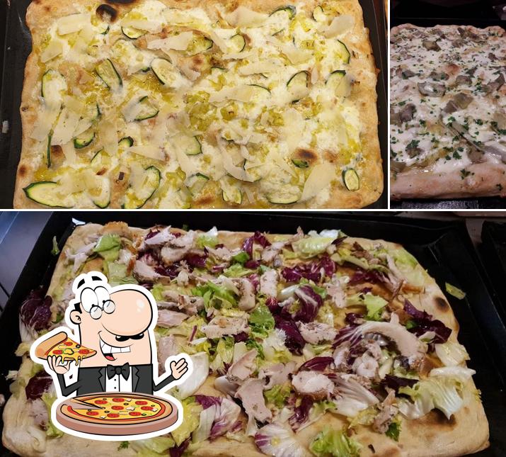 Scegli tra le svariate varianti di pizza