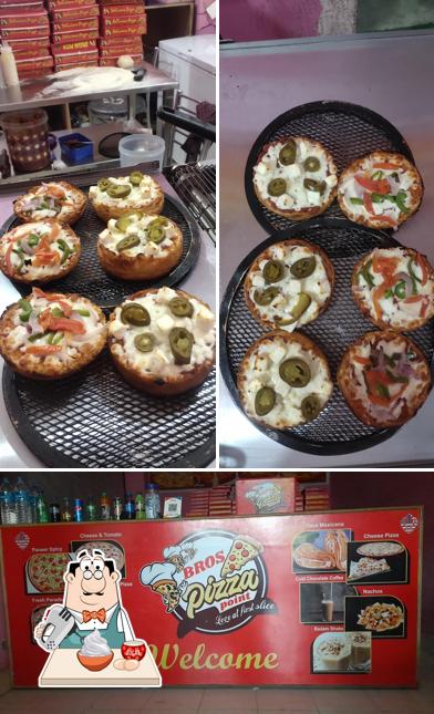 Bros Pizza Point serves a range of sweet dishes