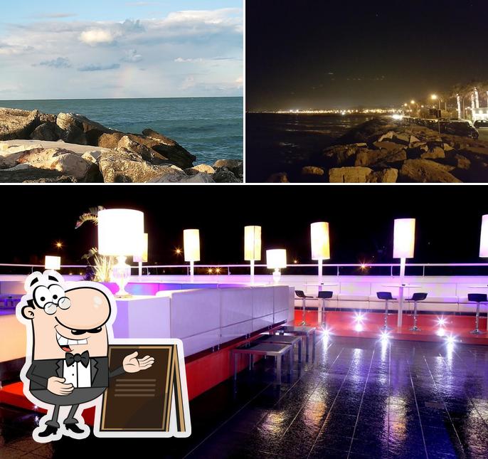 Dai un’occhiata alla foto che raffigura la esterno e interni di Discoteca La Terrazza BB