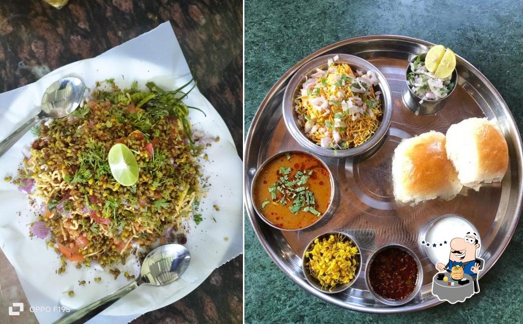 Food at Hotel Dhanashree Misal House