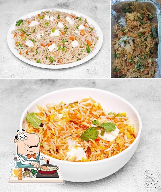 Fried rice at Kake Da Hotel Hudson lane