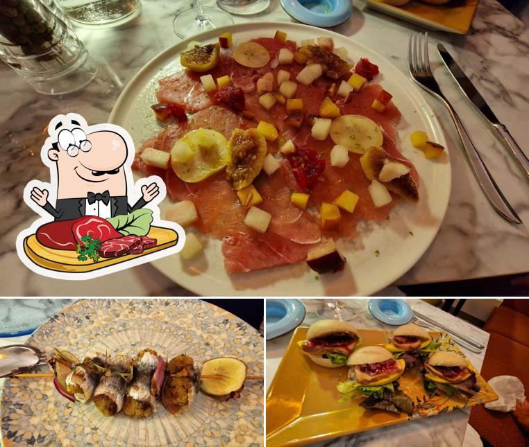 Carpaccio di manzo al Le Quattro Sorelle Palmeri Ristorante Noto