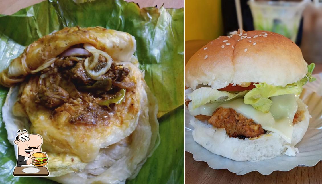 Get a burger at Lulus Cake Shoppe