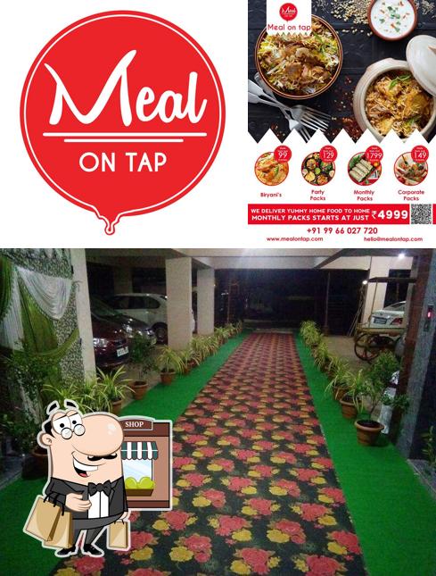 The exterior of Meal On Tap