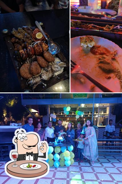 Food at Moksha The Social Club