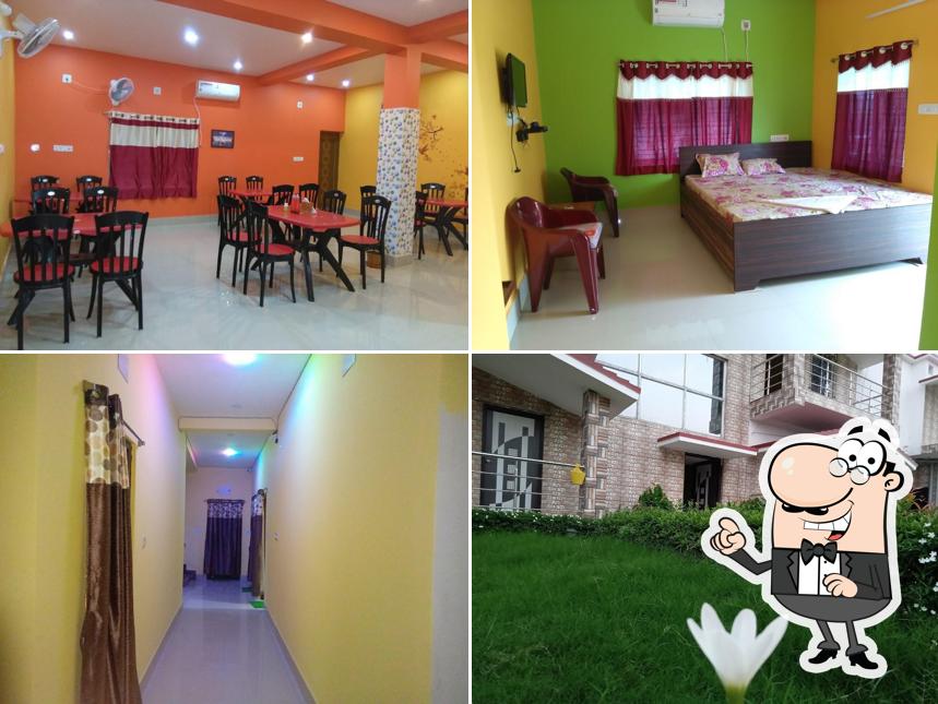 The interior of NIL CHAYYA GUEST HOUSE AND RESTAURANT
