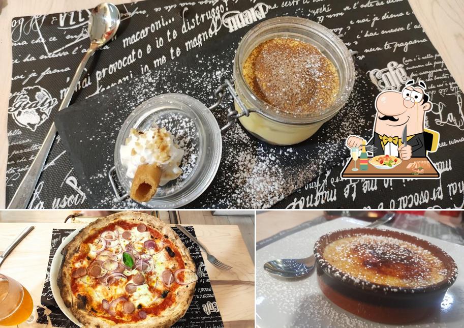 Creme brulee al Pizzeria Pommodoro